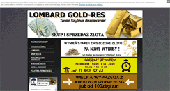 Desktop Screenshot of lombard-rzeszow.pl